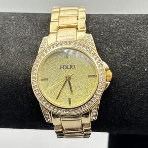 90s Gold Folio Men's Watch